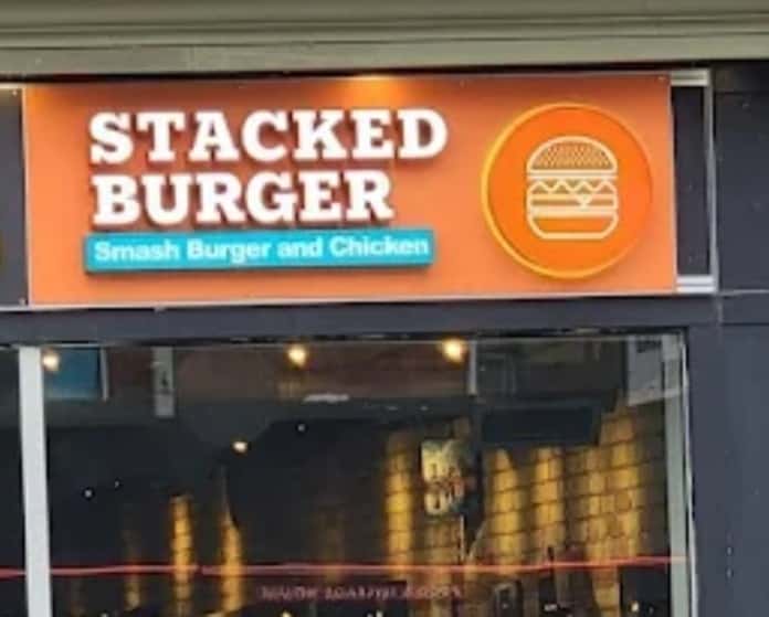 Stacked Burger and Chicken